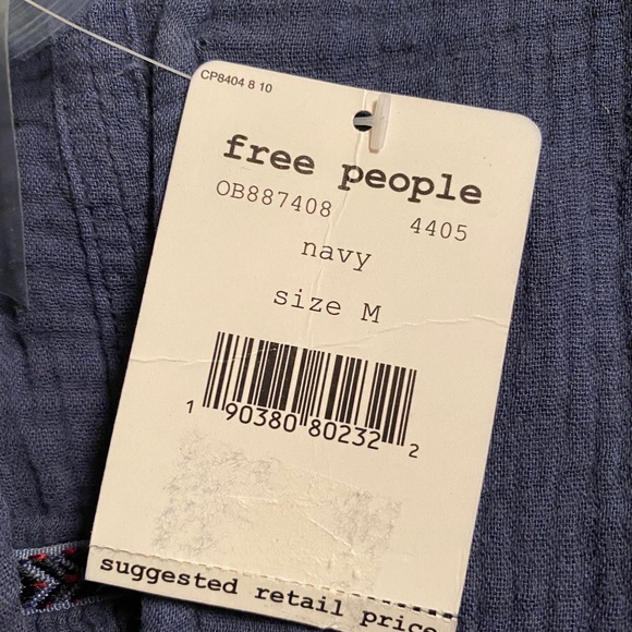 Free People All About The Feels Button Blouse - Picture 6 of 12